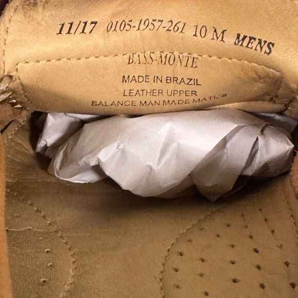 G.H. Bass & Co. Driver Loafers Mens Size 10M - Picture 14 of 16